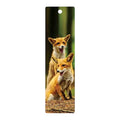 3D Bookmark - Foxes