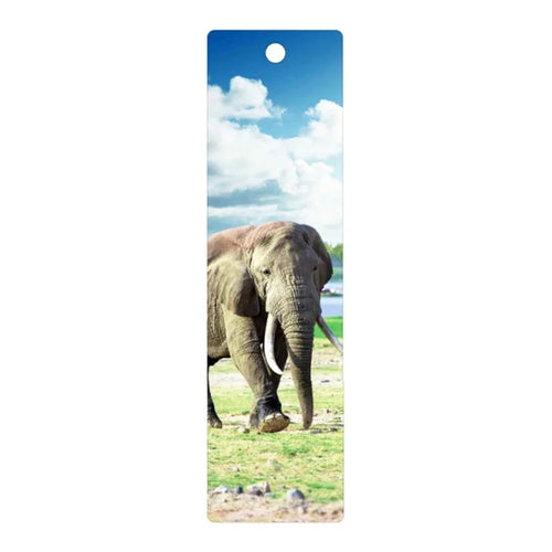 3D Bookmark - Elephant
