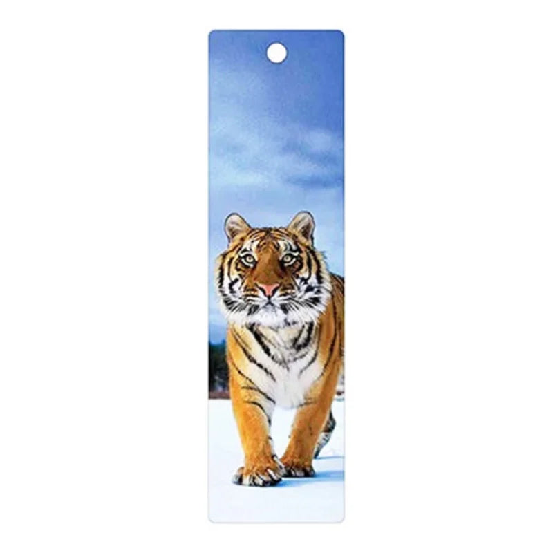 3D Bookmark - Tiger