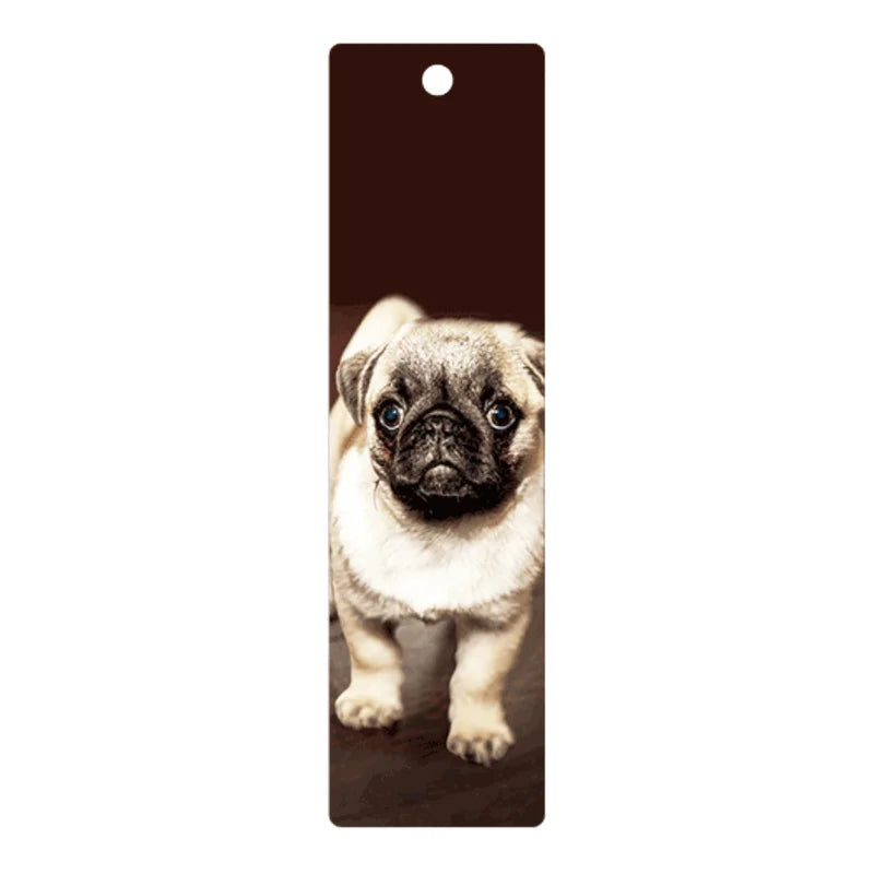 3D Bookmark - Pug
