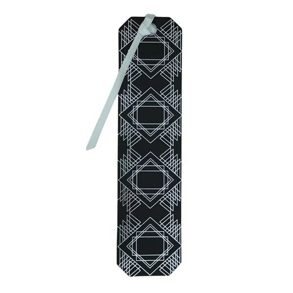 Art Deco Bookmark - Silver Frame