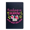 A5 Lined Journal - Reading is Dreaming With Your Eyes Open