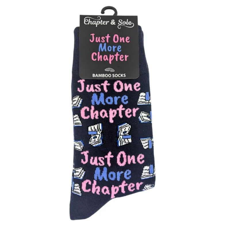 Chapter & Sole Socks - Just One More Chapter