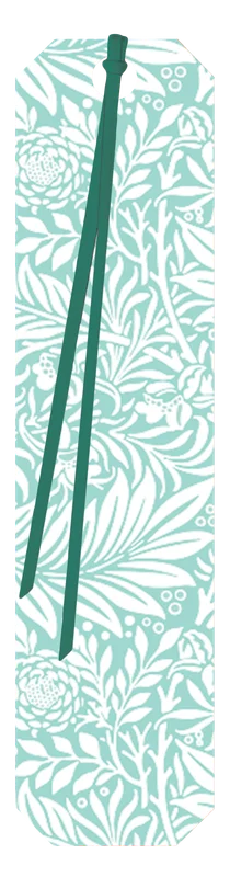 William Morris Bookmark - Larkspur